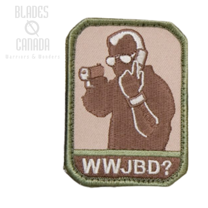 Mil-Spec Monkey Patch - WWJBD - Arid